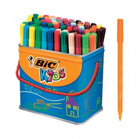 Bic Kids Visa Felt Pens Fine Tip Assorted (Pack of 84) 829013 BC00023