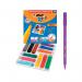 Bic Kids Visa Felt Tip Pens Fine Tip Assorted (Pack of 144) 887838 BC00103