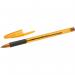 Bic Orange Cristal Grip Ballpoint Pen Black (Pack of 20) 811925 BC00901