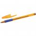 Bic Orange Cristal Grip Ballpoint Pen Blue (Pack of 20) 811926 BC00902