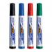 Bic Velleda 1751 Drywipe Marker Assorted (Pack of 4) 1199001754 BC01754