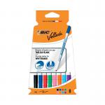 Bic Velleda 1721 Drywipe Marker Fine Assorted (Pack of 8) 1199005728 BC05728