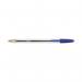 Bic Cristal Ballpoint Pen Medium Blue (Pack of 50) 837360 BC10001