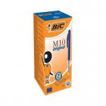 Bic M10 Clic Ballpoint Pen Medium Blue (Pack of 50) 901218 BC10061