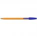 Bic Orange Fine Ballpoint Pen Blue (Pack of 20) 1199110111