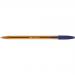Bic Cristal Fine Ballpoint Pen Blue (Pack of 50) 872730