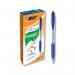 Bic Atlantis Ballpoint Pen Medium Blue (Pack of 12) 1199013670 BC13670