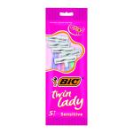 Bic Twin Lady Sensitive Shavers (Pack of 50) 8221162 BC22116
