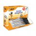 Bic Cristal Ballpoint Pen Medium Black Pack of 100 896040 BC27824
