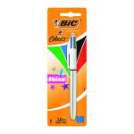 Bic 4 Colours Shine Blister (Pack of 10) 907906 BC29577