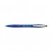 Bic Atlantis Premium Ballpoint Pen Medium Blue (Pack of 12) 902132 BC30757