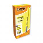 Bic Brite Liner Highlighters Yellow Pack of 12 811935 BC31255