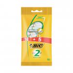 Bic 2 Disposable Razor 10+5 Pk15