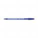 Bic Cristal Soft Ballpoint Pen Medium Blue (Pack of 50) 951434 BC34063