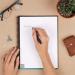Rocketbook Core Letter Set Dot Reusable Black 505471 BC40370