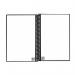 Rocketbook Fusion Letter Set Reusable Paper Black 505467 BC40386