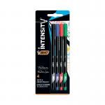 Bic Intensity Fineliner Pen Ultra Fine Tip Assorted (Pack of 4) 942082 BC44933