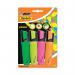 Bic Marking Highlighter Chisel Tip Assorted (Pack of 4) 943652 BC46131