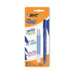 Bic Gel-ocity Illusion Gel Pen Erasable Plus 2 Refills Blue 944017 BC46453