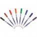 Bic Velleda 1721 Drywipe Marker Fine Tip Assorted (Pack of 72) 875790 BC56005