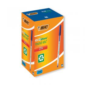 Bic ECOlutions Ballpoint Pen Medium Blue (Pack of 60) 893240 BC56651