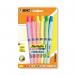 Bic Highlighter Grip Pastel Assorted (12 Pack) 992562 BC59373