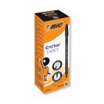 Bic Cristal Ballpoint Pens Ultra Fine 0.7mm Black (20 Pack) 992603 BC59414