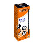Bic Cristal Ballpoint Pens Ultra Fine 0.7mm Black (Pack of 20) 992603 BC59414