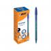 Bic Cristal Ballpoint Pens Ultra Fine 0.7mm Blue (Pack of 20) 992605 BC59416