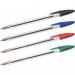 Bic Cristal Ballpoint Pen Medium Assorted (Pack of 40) 8308621 BC60103