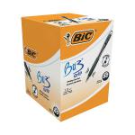 Bic BU3 Grip Retractable Ballpoint Pen (Pack of 60) Black 996683 BC60121