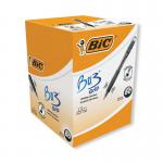 Bic BU3 Grip Retractable Ballpoint Pen Black Pack of 60 996683 BC60121