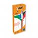 Bic 4 Colours Retractable Ballpoint Pen Rose Gold (Pack of 12) 951737 BC65173