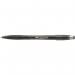 Bic Atlantis Stic Ballpoint Pen Medium Black (Pack of 12) 837386 BC68014