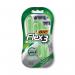 Bic Flex 3 Disposable Razor Sensitive (Pack of 6) 508096 BC70076