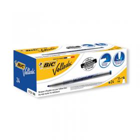 Bic Velleda 1721 Whiteboard Marker Fine Blue (Pack of 24) 841841 BC72106