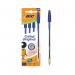 Bic Cristal Ballpoint Pen Medium Blue (Pack of 4) 516332 BC73454