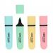 Bic Tank Highlighters Pastel Assorted (Pack of 4) 517953 BC74277