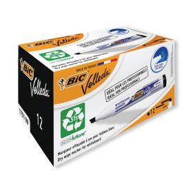 Bic Velleda 1751 Drywipe Marker Black (Pack of 12) 904946 BC75109