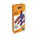 Bic 4 Colours Pro Ballpoint Pen Blue Barrel Medium (Pack of 12) 524091 BC76321