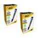 BIC Marker Perm Chisel Tip Black Buy One Get One Free BC810745