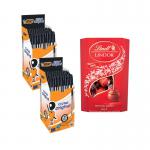 Bic Cristal Ballpoint Pen Medium Black Pack 50 Buy 2 Get FOC Lindor BC810773