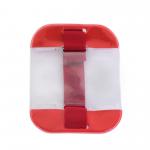 Click Medical Identification Armband Red  AB2