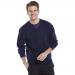 Beeswift Acrylic V-Neck Sweater Navy Blue XL