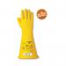 High Voltage Electr Insulating Glove (Class 1) 14” Sz 08 M ANRIG114YM