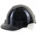 Beeswift Economy Vented Safety Helmet Black  BBEVSHBL