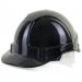 Economy Vented Safety Helmet Black 