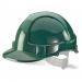 Economy Vented Safety Helmet Green 