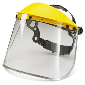 Beeswift Metal Edge Face Visor 8 Clear Universal BBMEFV8