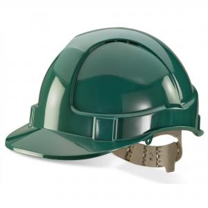 Image of Beeswift Comfort Vented Safety Helmet Green BBVSHG